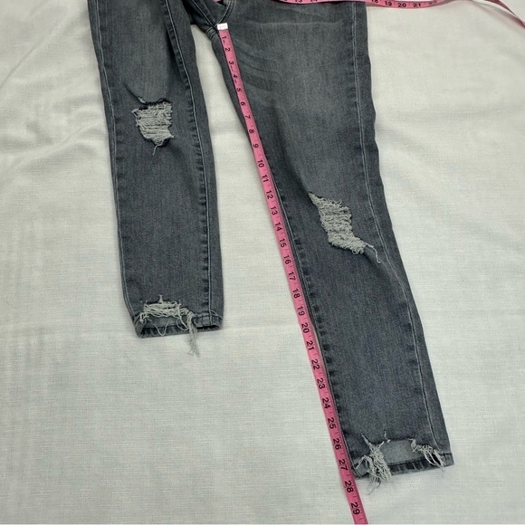 Joe's Size 28 The Charlie Gray Vetiver High Rise Skinny Stretch Ankle Jeans - Picture 3 of 13